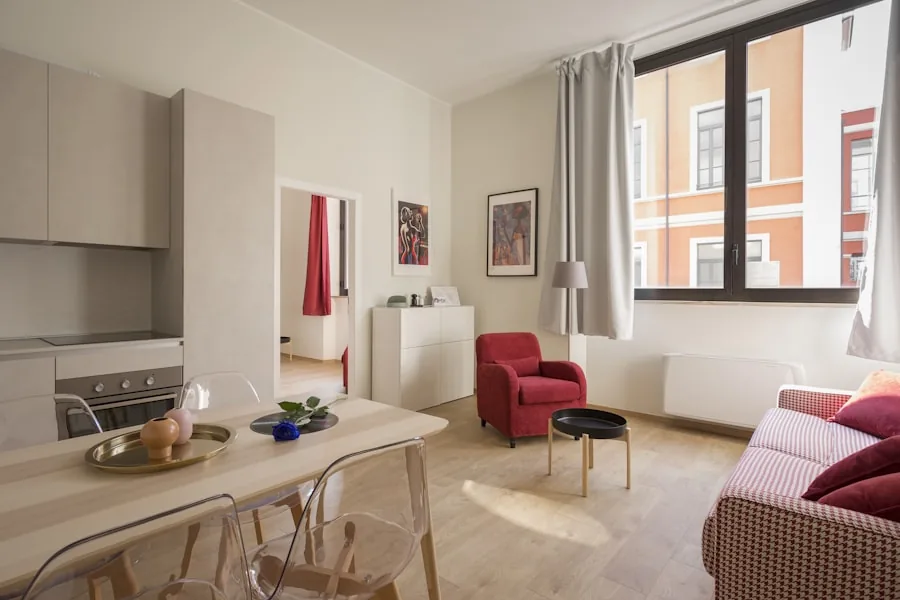 Apartamento moderno con salón amplio